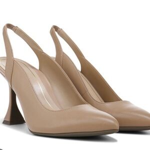 Vionic Tan Slingback Heels